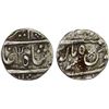 Image 1 : AWADH: Shuja' al-Dawla, 1754-1775, AR 1/2 rupee (5.43g), Muhammadabad Banaras, year 5, Fine