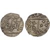 Image 1 : MARATHA CONFEDERACY: AR 1/2 rupee, Chandor, ND, AU58