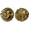Image 1 : MARATHA CONFEDERACY: probably ca. 1760-1770, AV fanam (0.35g), Ramburg, VF-XF