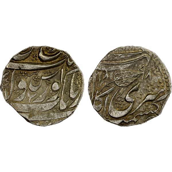 SIKH EMPIRE: AR rupee (10.91g), Kashmir, VS1898, strong VF-XF