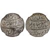 Image 1 : BENGAL PRESIDENCY: AR 1/2 rupee, "Murshidabad", year 19 (frozen), NGC MS63