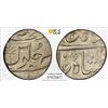 Image 1 : BOMBAY PRESIDENCY: AR 1/2 rupee, Surat, year (46), PCGS MS63