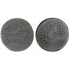 Image 1 : MADRAS PRESIDENCY: AE 1/4 dub (2.54g), ND (1807/08), VF