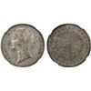 Image 1 : BRITISH INDIA: Victoria, Queen, 1837-1876, AR rupee, 1840(m), NGC AU58