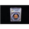 Image 2 : BRITISH INDIA: Victoria, Empress, 1876-1901, AE 1/4 anna, 1889(c), PCGS MS64 RB
