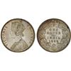 Image 1 : BRITISH INDIA: Victoria, Empress, 1876-1901, AR rupee, 1889-B, AU