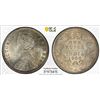 Image 1 : BRITISH INDIA: Victoria, Empress, 1876-1901, AR rupee, 1900-C, PCGS MS63