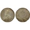 Image 1 : BRITISH INDIA: George V, 1910-1936, AR rupee, 1911(b), NGC MS61