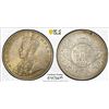 Image 1 : BRITISH INDIA: George V, 1910-1936, AR rupee, 1914(b), PCGS MS64