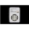 Image 2 : BRITISH INDIA: George V, 1910-1936, AR rupee, 1921(b), NGC MS63