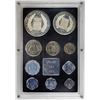 Image 1 : INDIA: Republic, 10-coin proof set, 1973-B