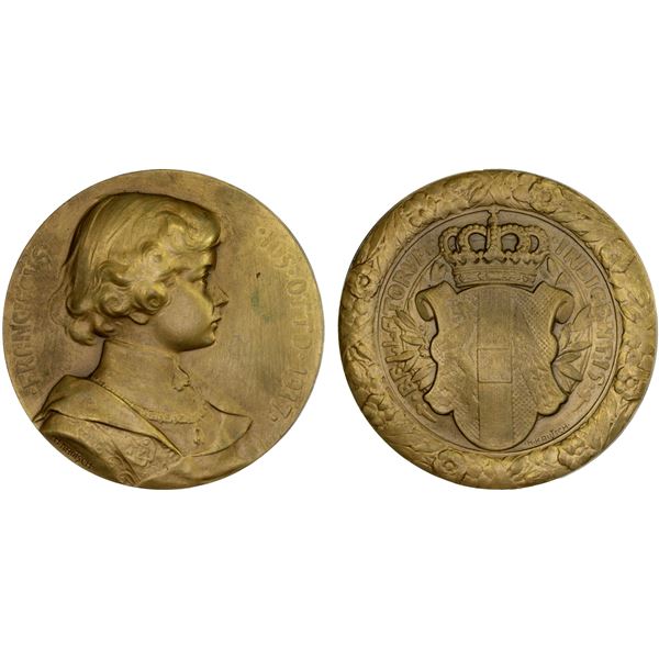 AUSTRIA: AE medal (116.4g), 1917, Unc