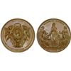 Image 1 : DENMARK: AE medal (55.58g), 1876, Unc