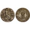 Image 1 : DENMARK: AR medal (75.91g), 1888, AU