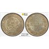 Image 1 : FINLAND: Nicholas II, Grand Duke, 1894-1917, AR 2 markkaa, 1908-L, PCGS MS62