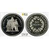 Image 1 : FRANCE: Fifth Republic, AR 50 francs, 1976, PCGS Specimen 69