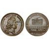 Image 1 : FRANCE: Louis XIV, 1643-1715, AE medal (25.80g), 1667, Choice AU