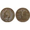Image 1 : FRANCE: Louis XIV, 1643-1715, AE medal (34.86g), 1672, Unc