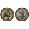 Image 1 : FRANCE: Louis XIV, 1643-1715, AE medal (33.35g), 1691, AU