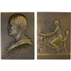 Image 1 : FRANCE: Republic, AE plaque (135.7g), 1910, Unc