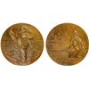 Image 1 : FRANCE: Republic, AE medal (301.3g), 1906 (1916), Choice AU