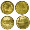 Image 2 : FRANCE: Republic, SET of 4 AE medals, 1931