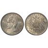 Image 1 : BAVARIA: Otto, 1886-1913, AR 2 mark, 1896-D, PCGS AU58