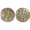 Image 1 : BRANDENBURG-PRUSSIA: Friedrich II, 1740-1786, AR 1/6 reichsthaler, Magdeburg, 1765-F, AU