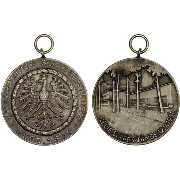FRANKFURT: AR medal (22.51g), 1931, AU