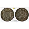 Image 1 : HANAU-MÜNZENBERG: Philipp Moritz, 1612-1638, AR 3 kreuzer, Hanau, 1614, PCGS AU55