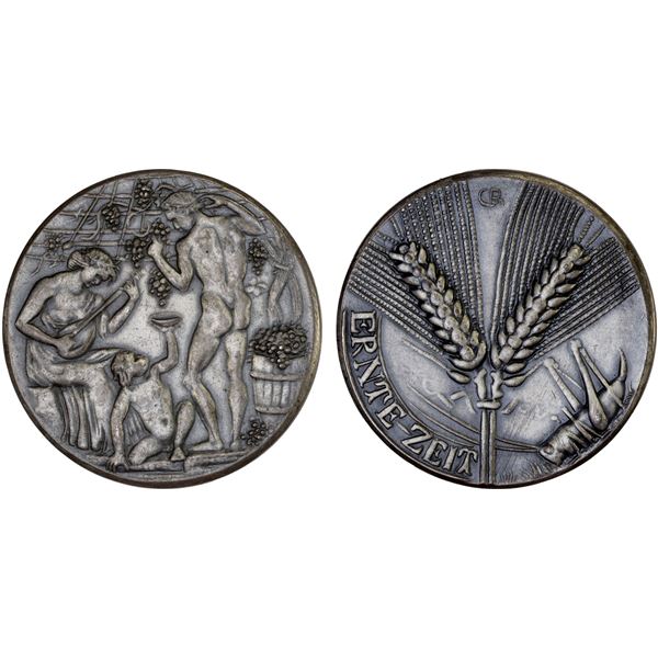 MUNICH: AR medal (37.30g), ND (1905), XF