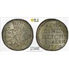 Image 1 : SAXE-HILDBURGHAUSEN: Ernst Friedrich III, 1745-1780, BI 1/24 thaler, 1760, PCGS MS63