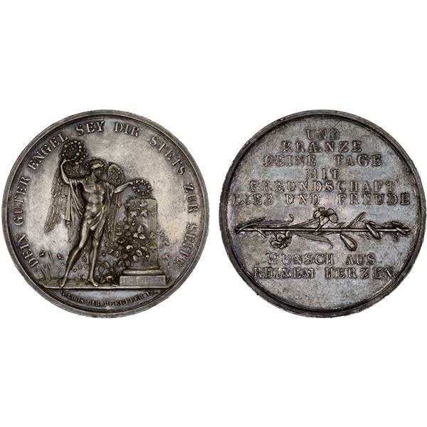 GERMAN STATES: AR medal (14.72g), ND (1800), XF-AU