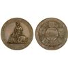 Image 1 : GERMAN STATES: AE medal (50.45g), 1844, AU