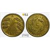 Image 1 : GERMANY: Weimar Republic, 5 reichspfennig, 1925-A, PCGS Proof 65 CAM