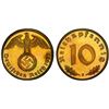 Image 1 : GERMANY: Third Reich, 10 reichspfennig, 1937-F, PCGS Proof 65 CAM