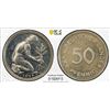 Image 1 : GERMANY: Federal Republic, 50 pfennig, 1949-J, PCGS Proof 65
