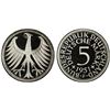 Image 1 : GERMANY: Federal Republic, AR 5 deutsche mark, Stuttgart, 1951-F, PCGS Proof 67 DCAM