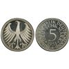 Image 1 : GERMANY: Federal Republic, AR 5 deutsche mark, Karlsruhe, 1951-G, PCGS Proof 66 CAM