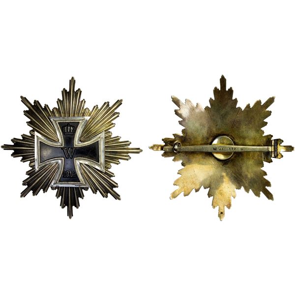 GERMANY: Kaiserreich, medal (71.63g), 1914, XF