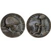 Image 1 : GERMANY: Weimar Republic, AE medal (45.95g), AU