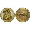 Image 1 : GERMANY: Weimar Republic, AE medal (77.86g), ND (ca. 1930), Unc