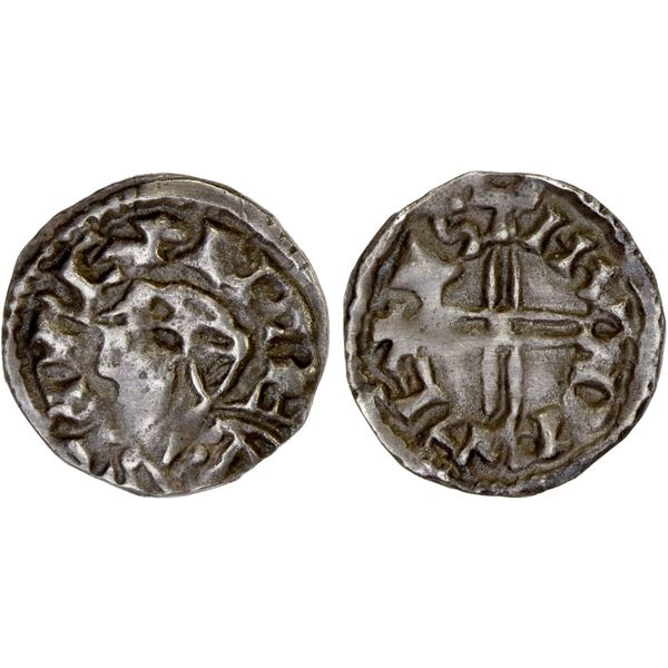 ENGLAND: Edward the Confessor, 1042-1066, AR penny (0.95g), Thetford, 1048-1050, VF