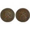 Image 1 : GREAT BRITAIN: Old Imitations, AE farthing (3.40g), "1714", Fine