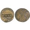 Image 1 : GREAT BRITAIN: George II, 1727-1760, AE halfpenny, ND, VF on Good host
