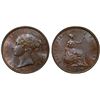 Image 1 : GREAT BRITAIN: Victoria, 1837-1901, AE halfpenny, 1841, PCGS MS63 BN