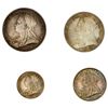 Image 1 : GREAT BRITAIN: Victoria, 1837-1901, AR maundy set, 1894