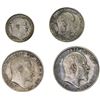 Image 1 : GREAT BRITAIN: Edward VII, 1901-1910, AR maundy set, 1902, Unc