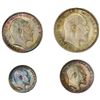 Image 1 : GREAT BRITAIN: Edward VII, 1901-1910, AR maundy set, 1903