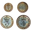 Image 2 : GREAT BRITAIN: Edward VII, 1901-1910, AR maundy set, 1906